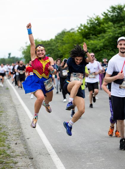 Birlikte koş, kaydır ve yürü